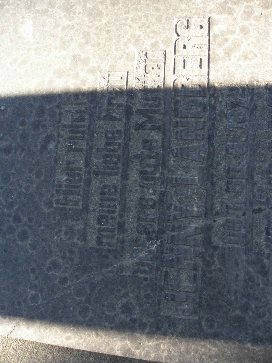 LANGBERG Jenny 1872-?