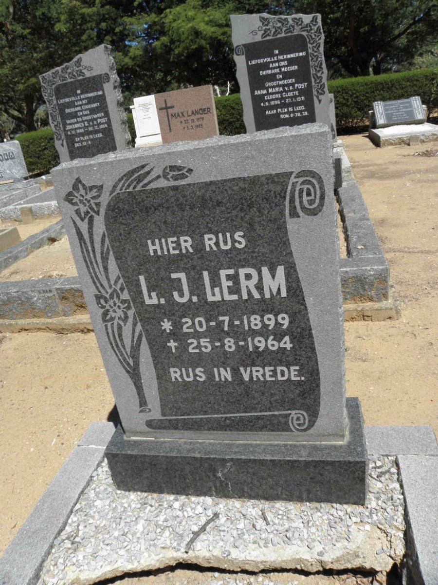 LERM L.J. 1899-1964