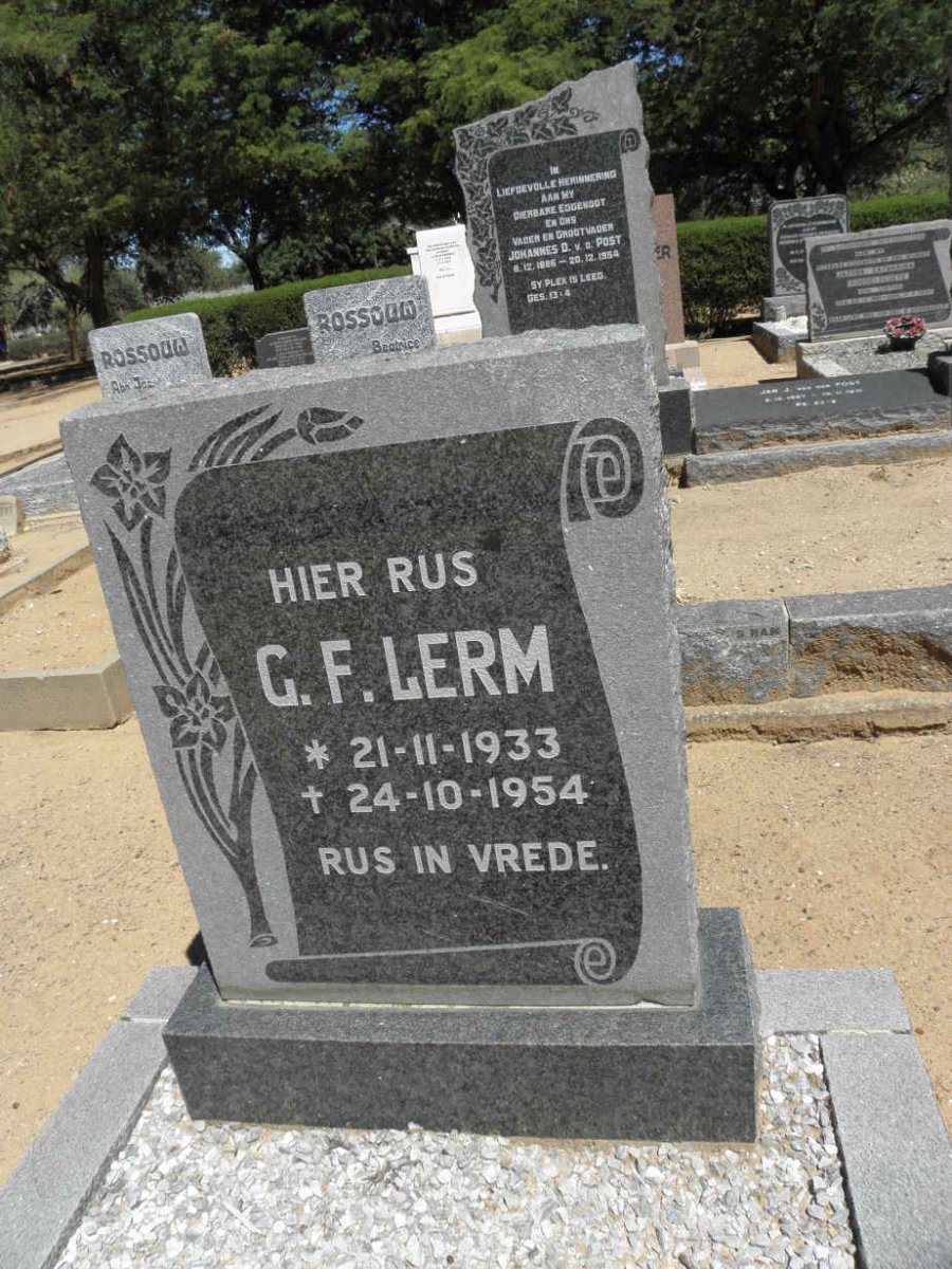 LERM G.F. 1933-1954