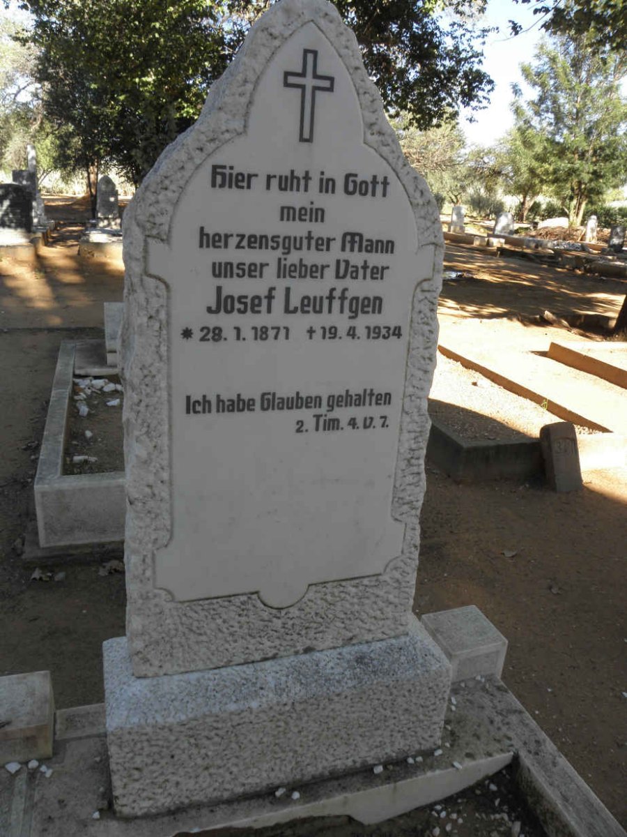 LEUFFGEN Josef 1871-1934