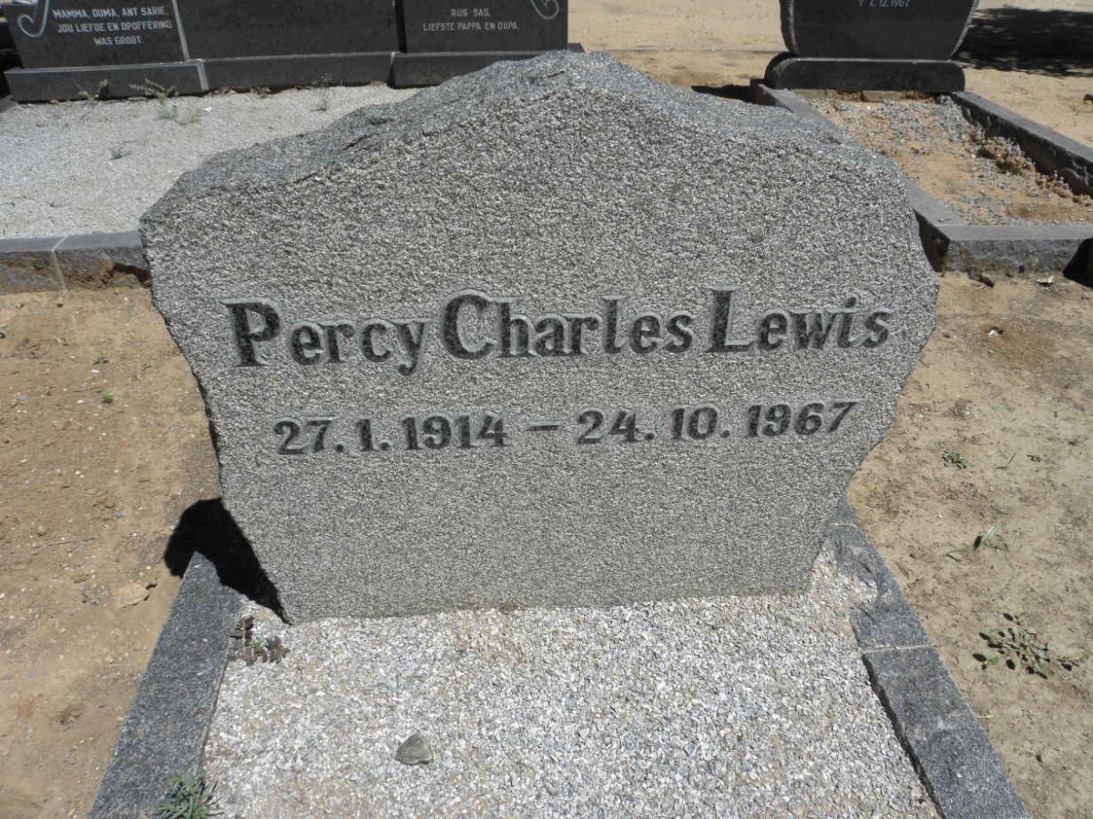 LEWIS Percy Charles 1914-1967