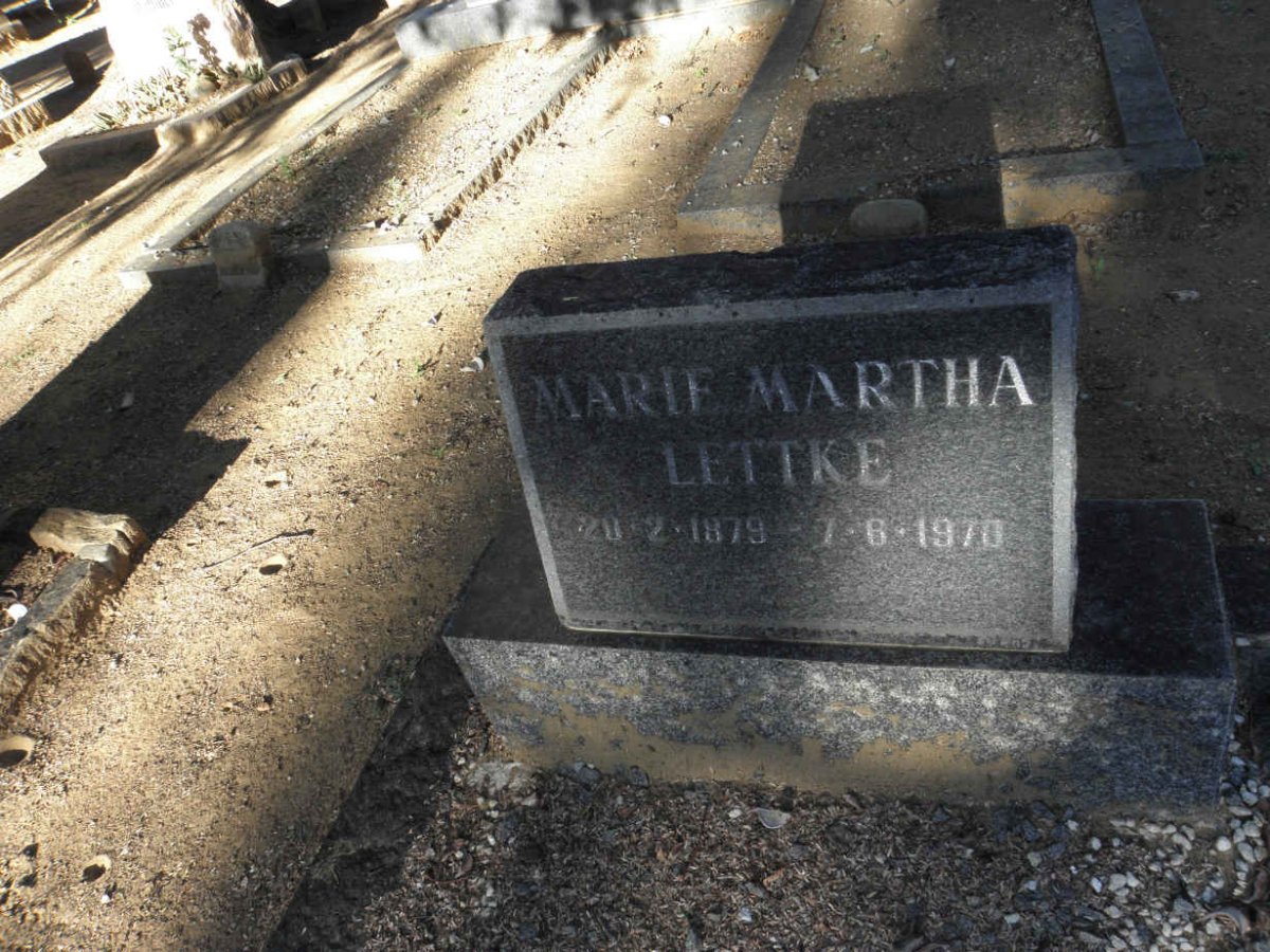 LETTKE Marie Martha 1879-1970
