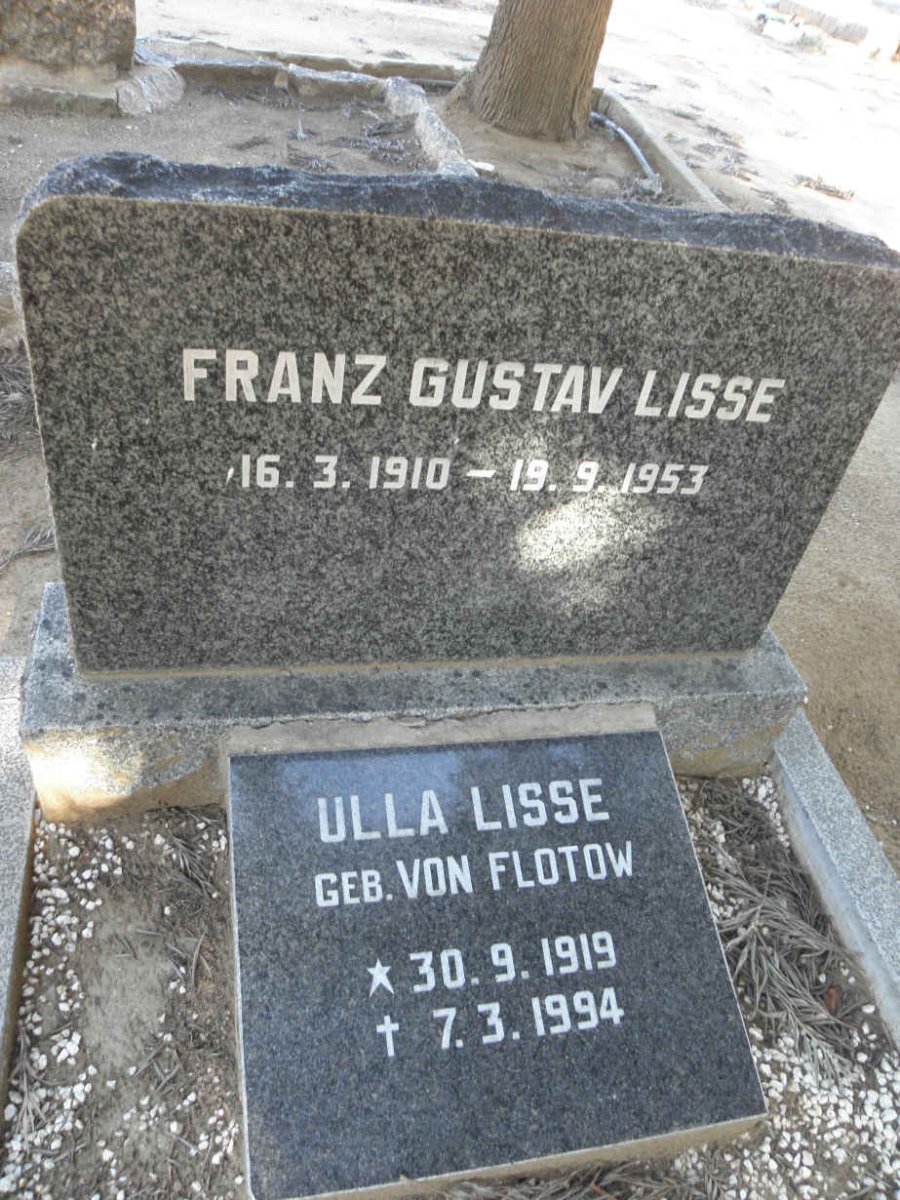 LISSE Franz Gustav 1910-1953 &amp; Ulla VON FLOTOW 1919-1994