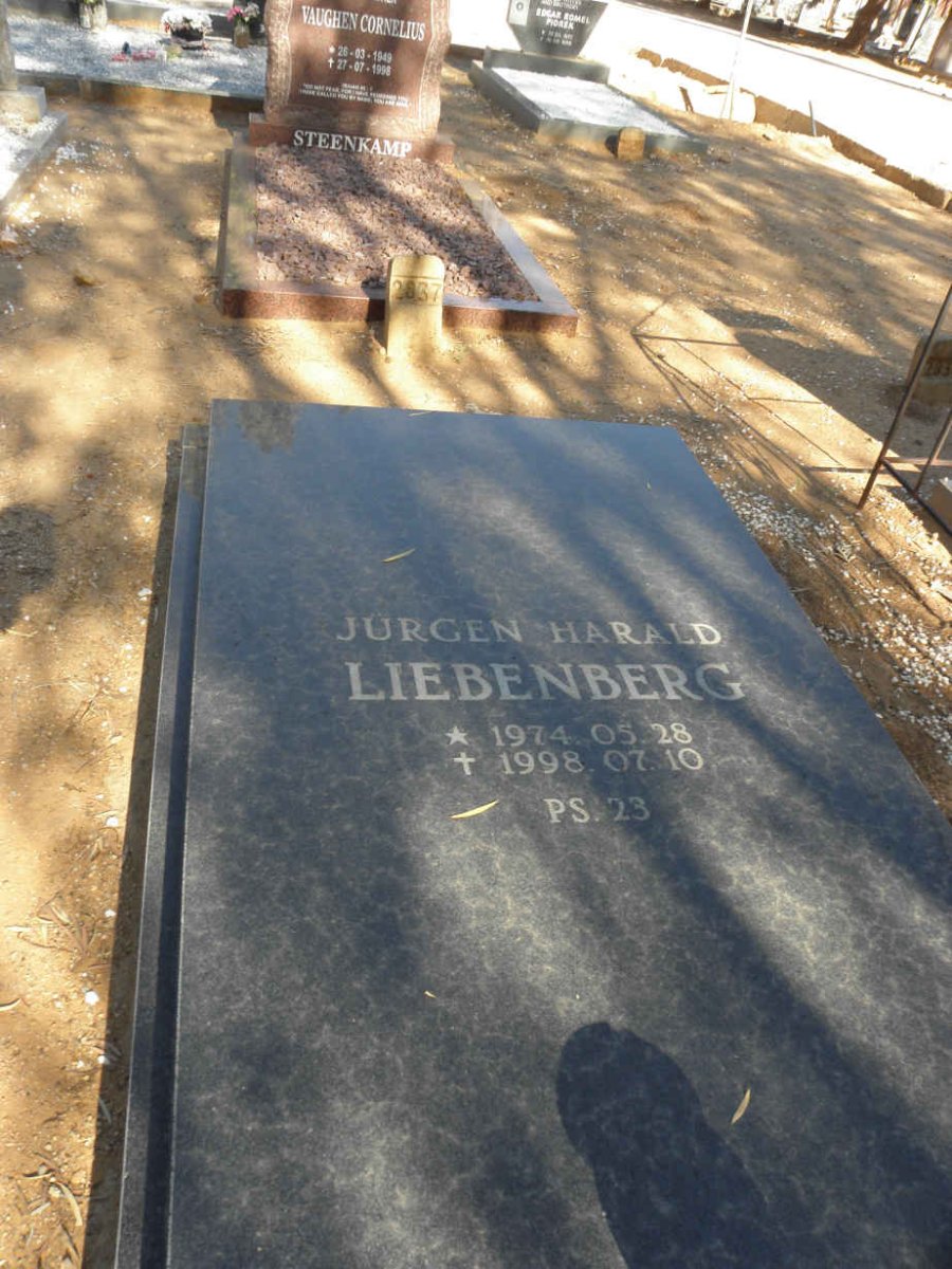 LIEBENBERG Jurgen Harald 1974-1998