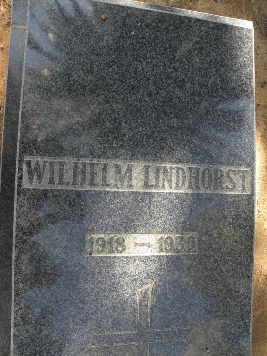 LINDHORST Wilhelm 1918-1930