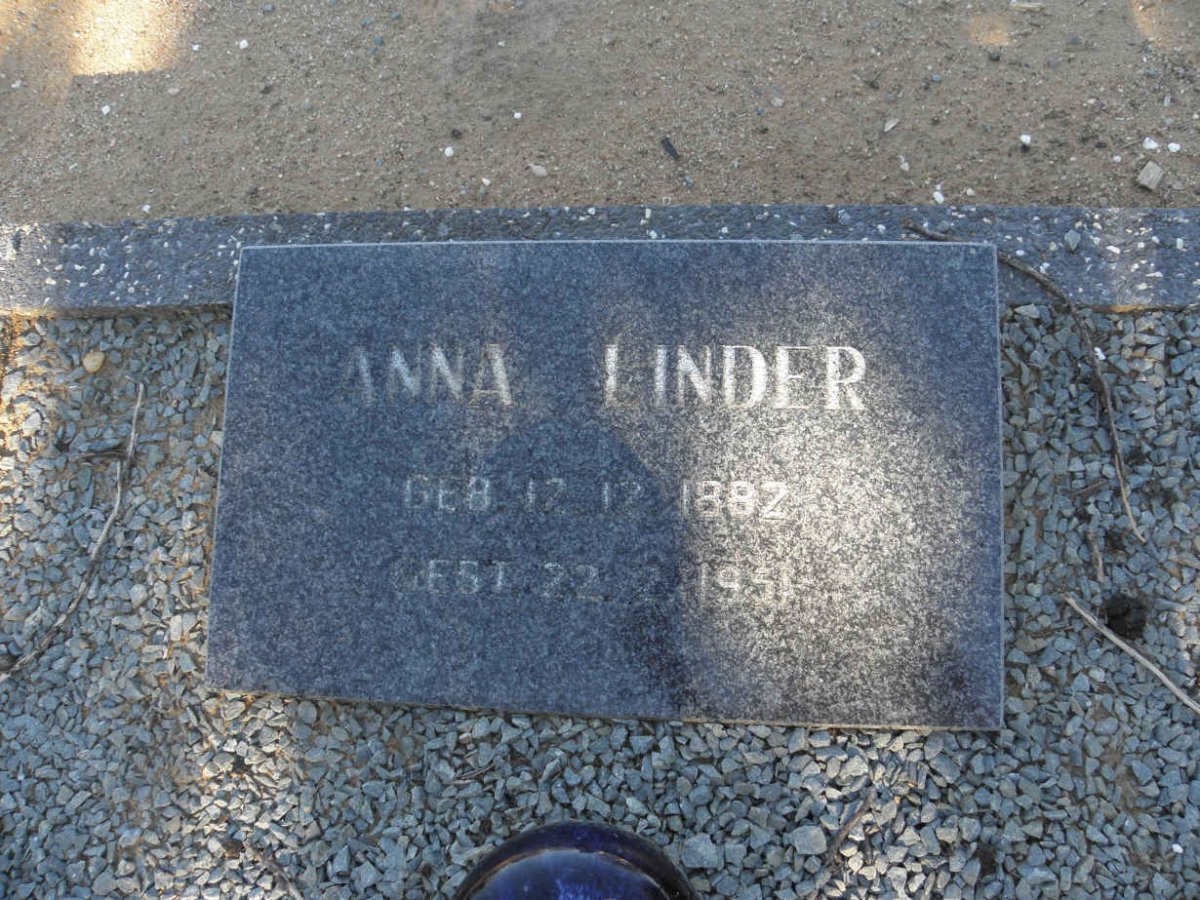 LINDER Anna 1882-1951