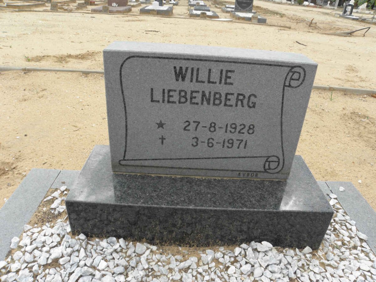 LIEBENBERG Willie 1928-1971