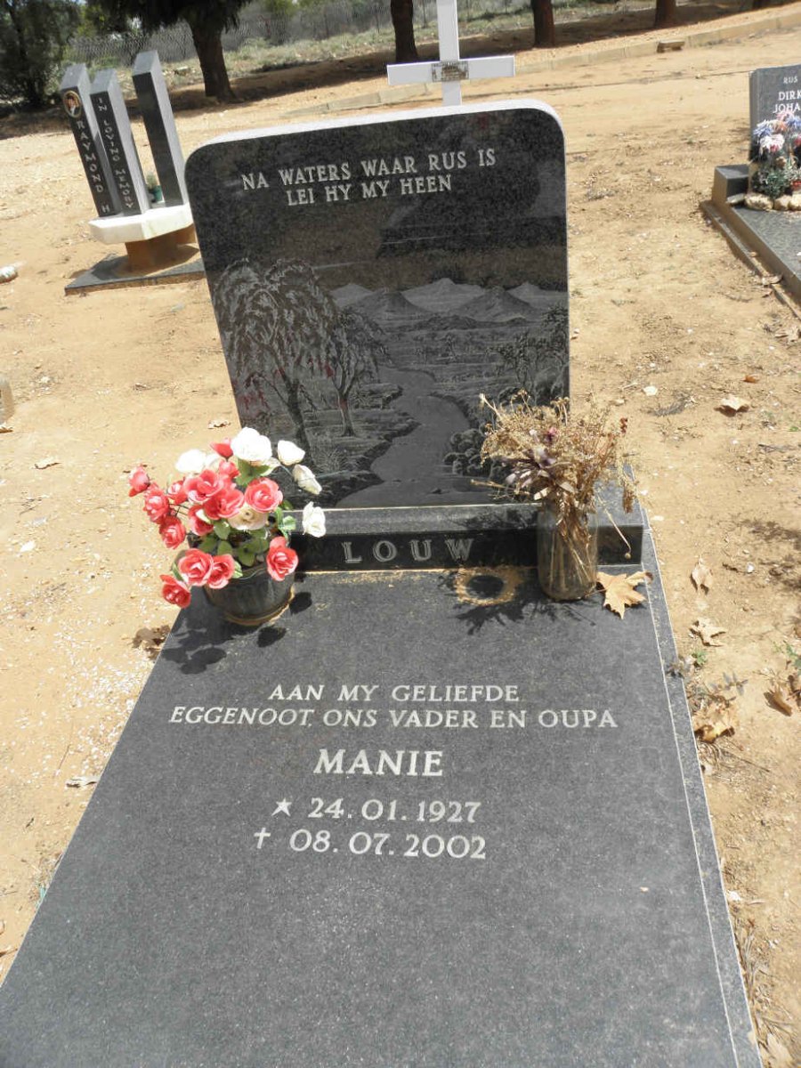 LOUW Manie 1927-2002