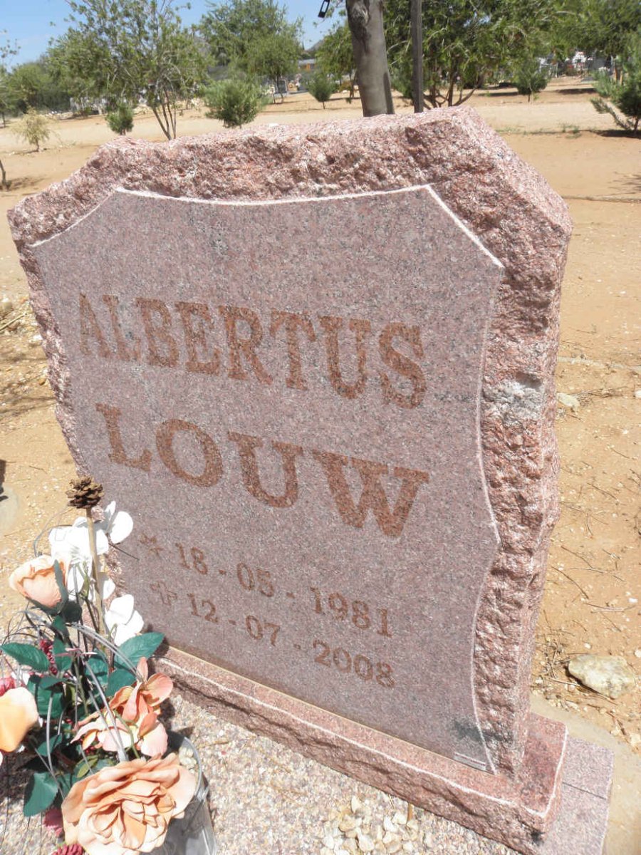 LOUW Albertus 1981-2008