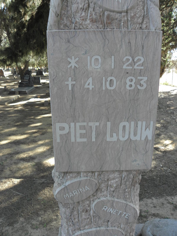 LOUW Piet 1922-1983