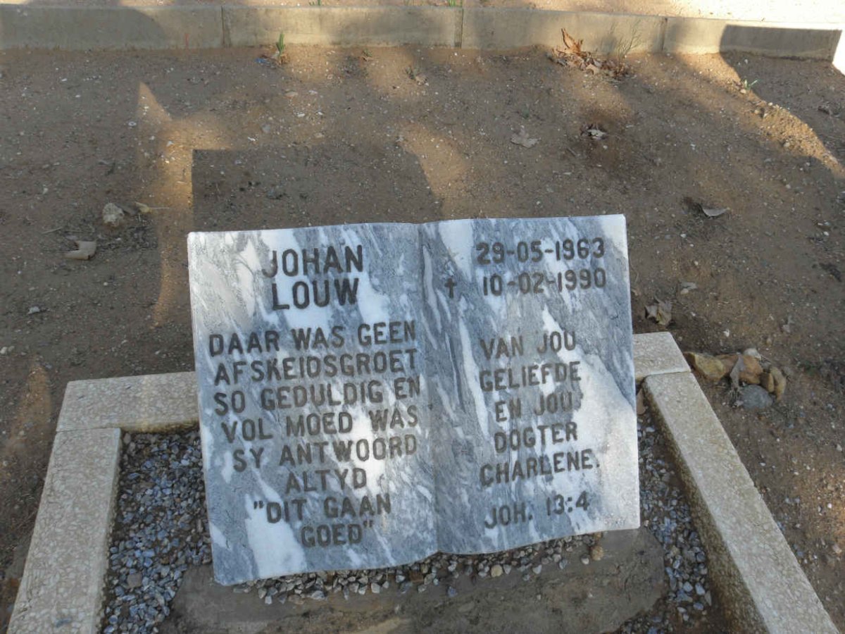 LOUW Johan 1963-1990