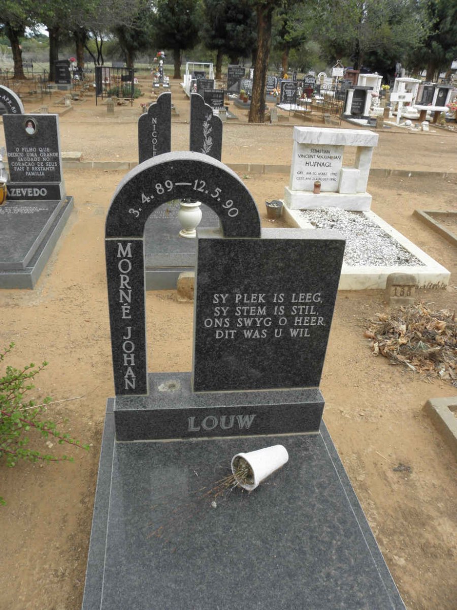 LOUW Morne Johan 1989-1990