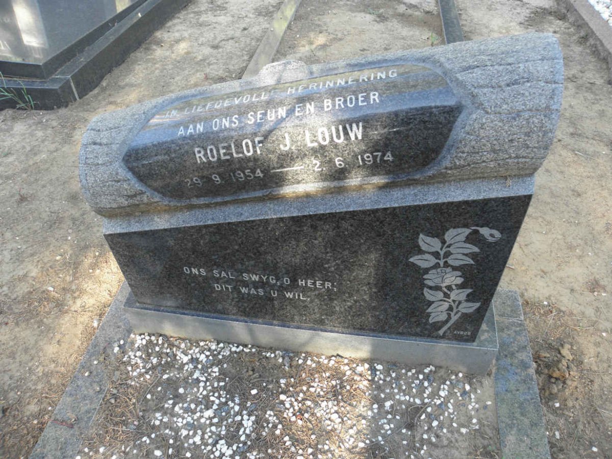 LOUW Roelof J. 1954-1974