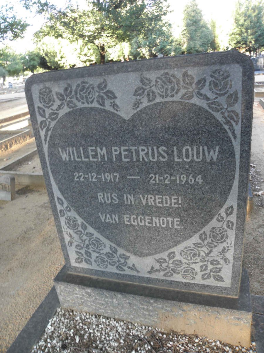 LOUW Willem Petrus 1917-1964