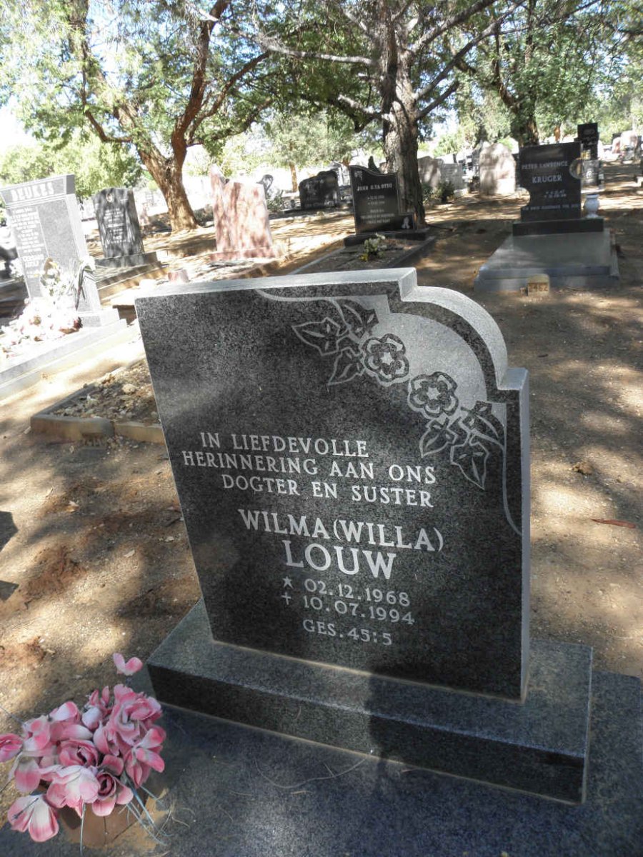 LOUW Wilma 1968-1994
