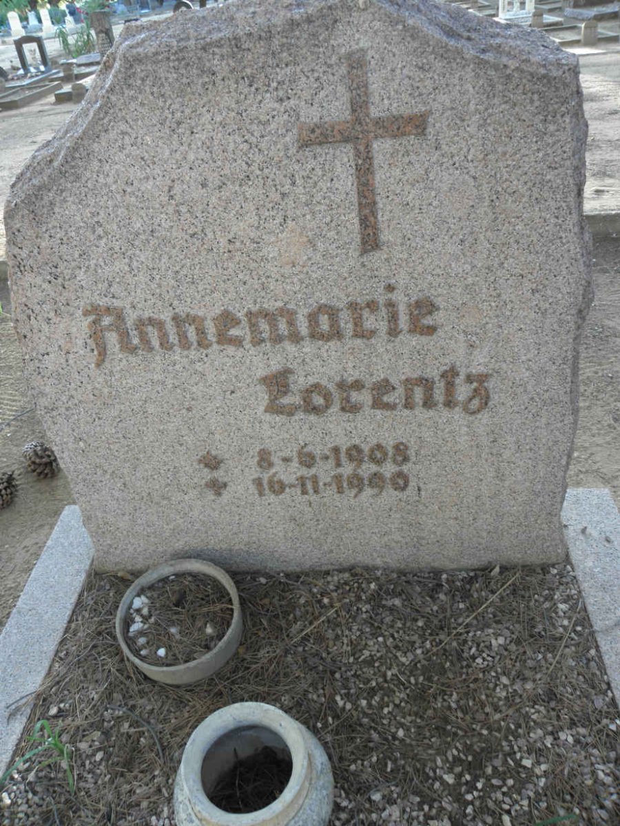 LORENTZ Annemarie 1908-1990