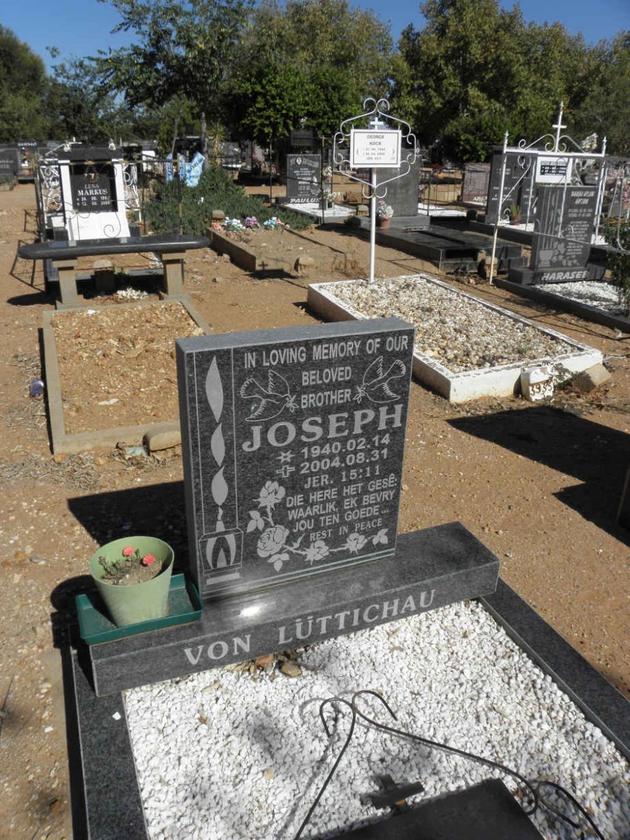 LÜTTICHAU Joseph, von 1940-2004