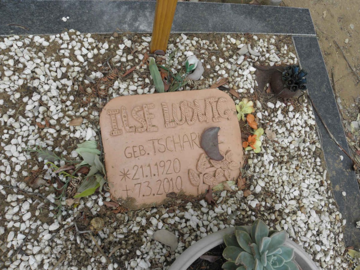 LUDWIG Ilse nee TSCHARME 1920-2010