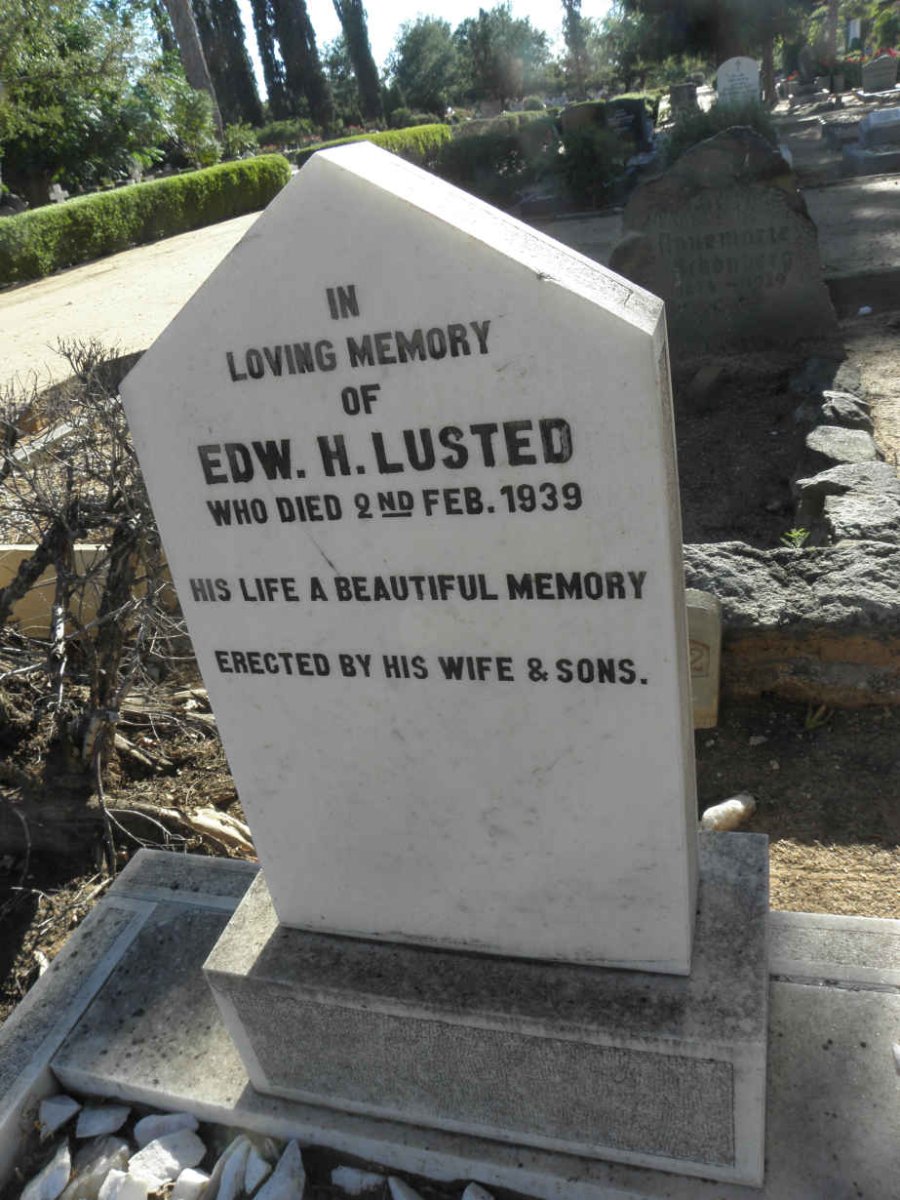 LUSTED H. -1939