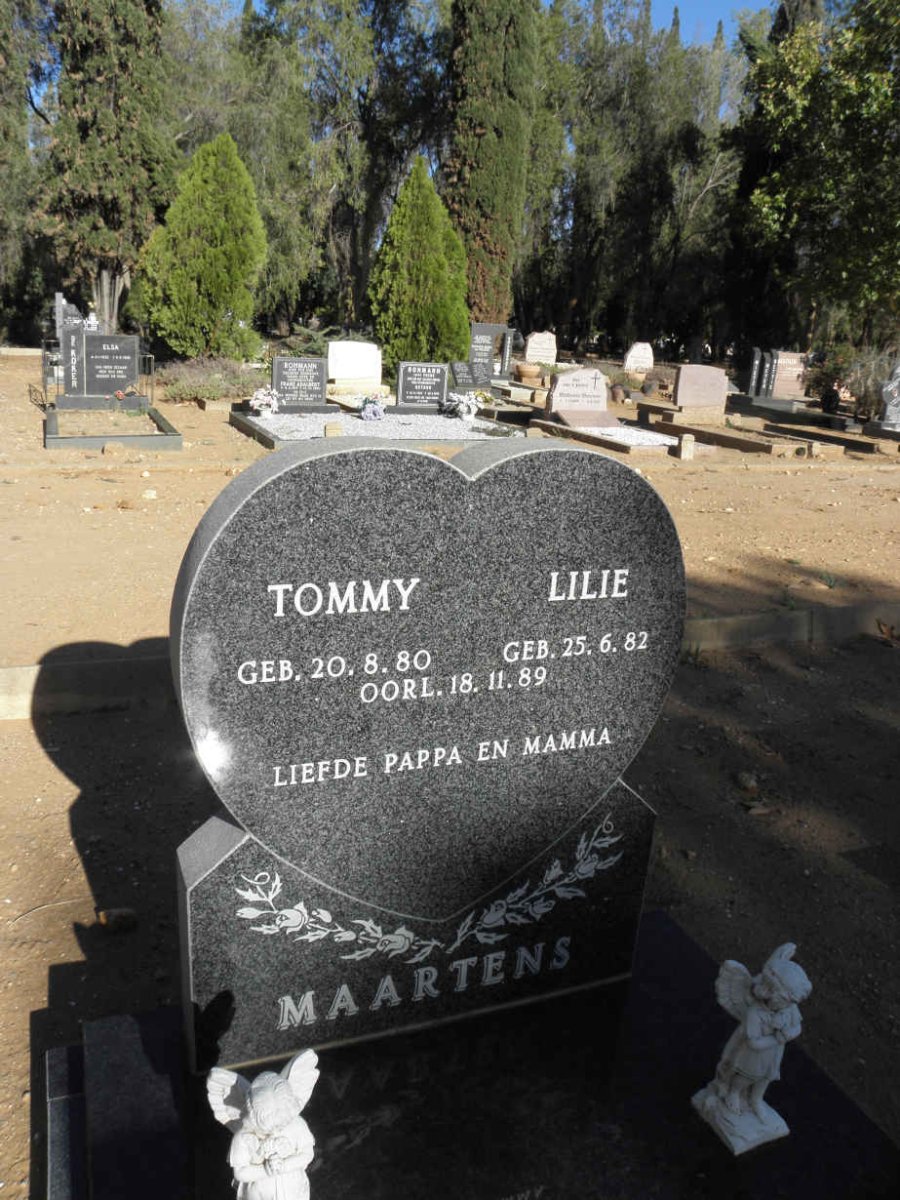 MAARTENS Tommy 1980-1989 :: MAARTENS Lilie 1982-1989