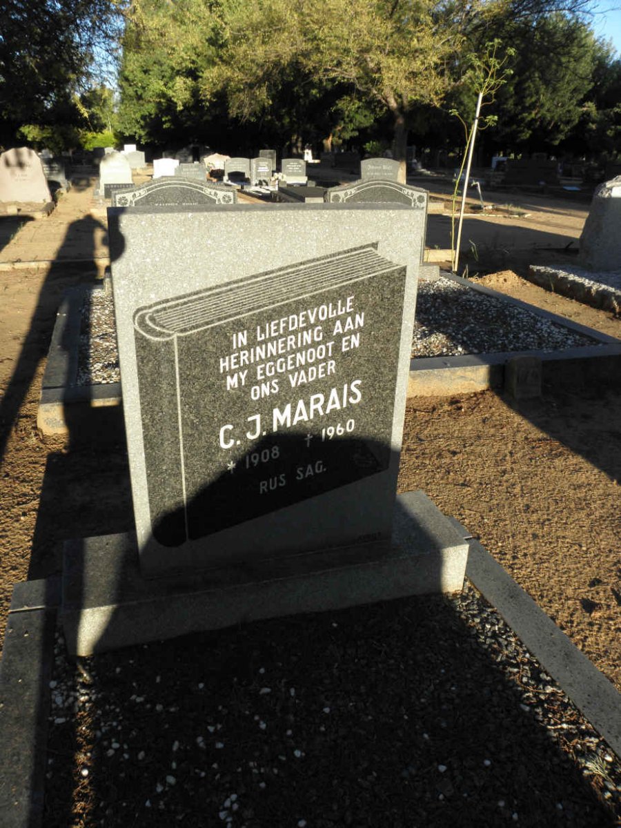 MARAIS C.J. 1908-1960