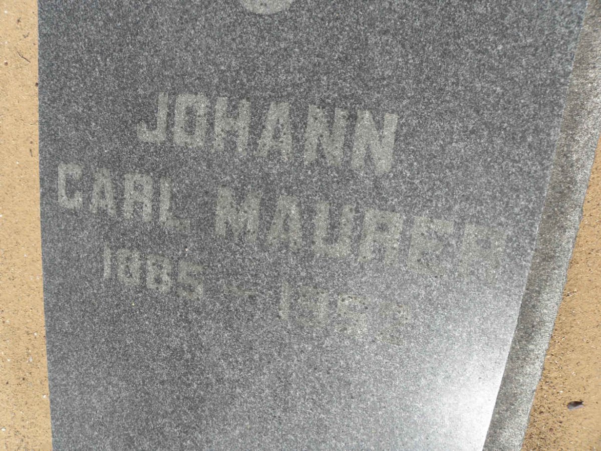 MAURER Johann Carl 1885-1952