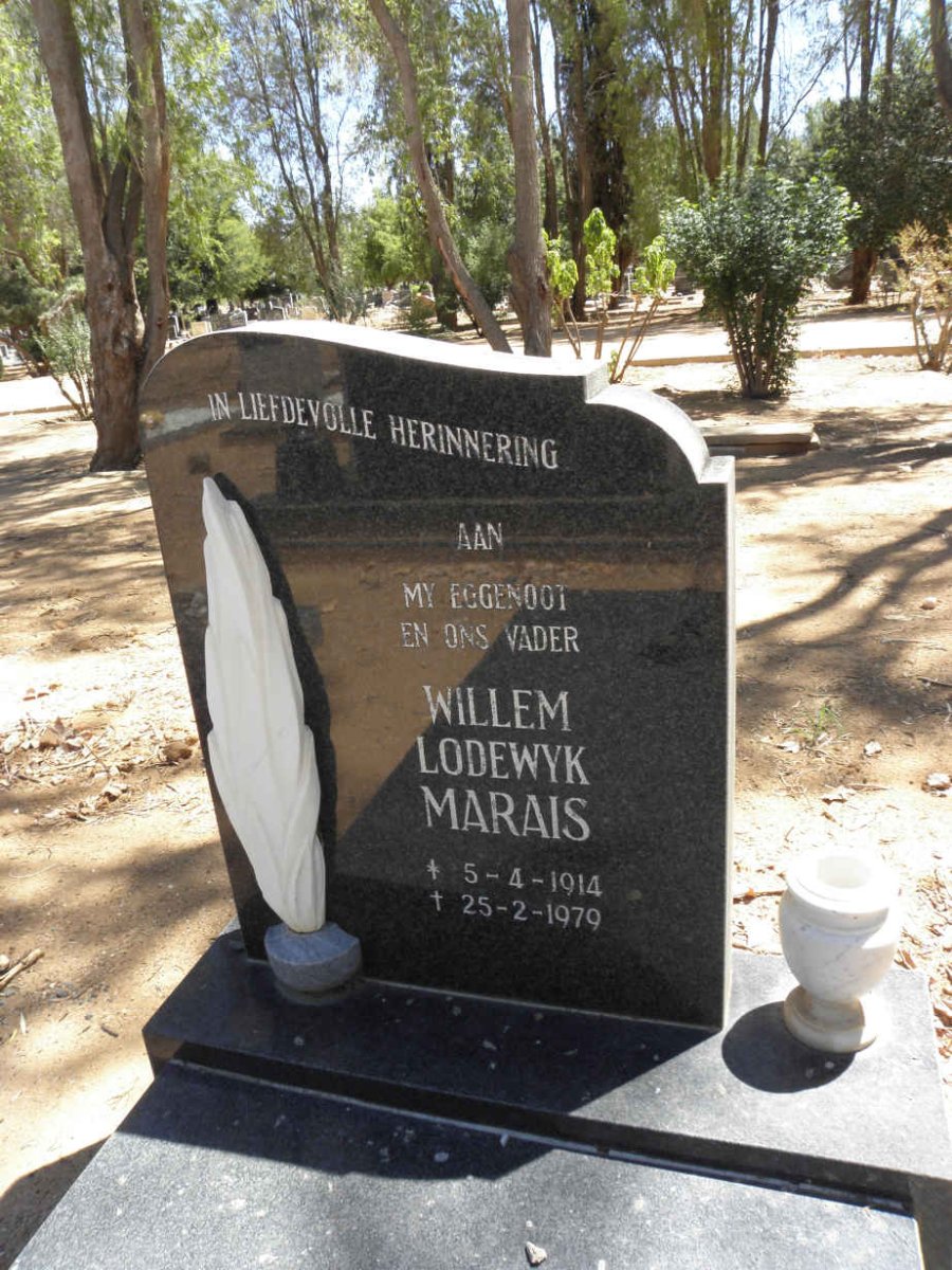 MARAIS Willem Lodewyk 1914-1979