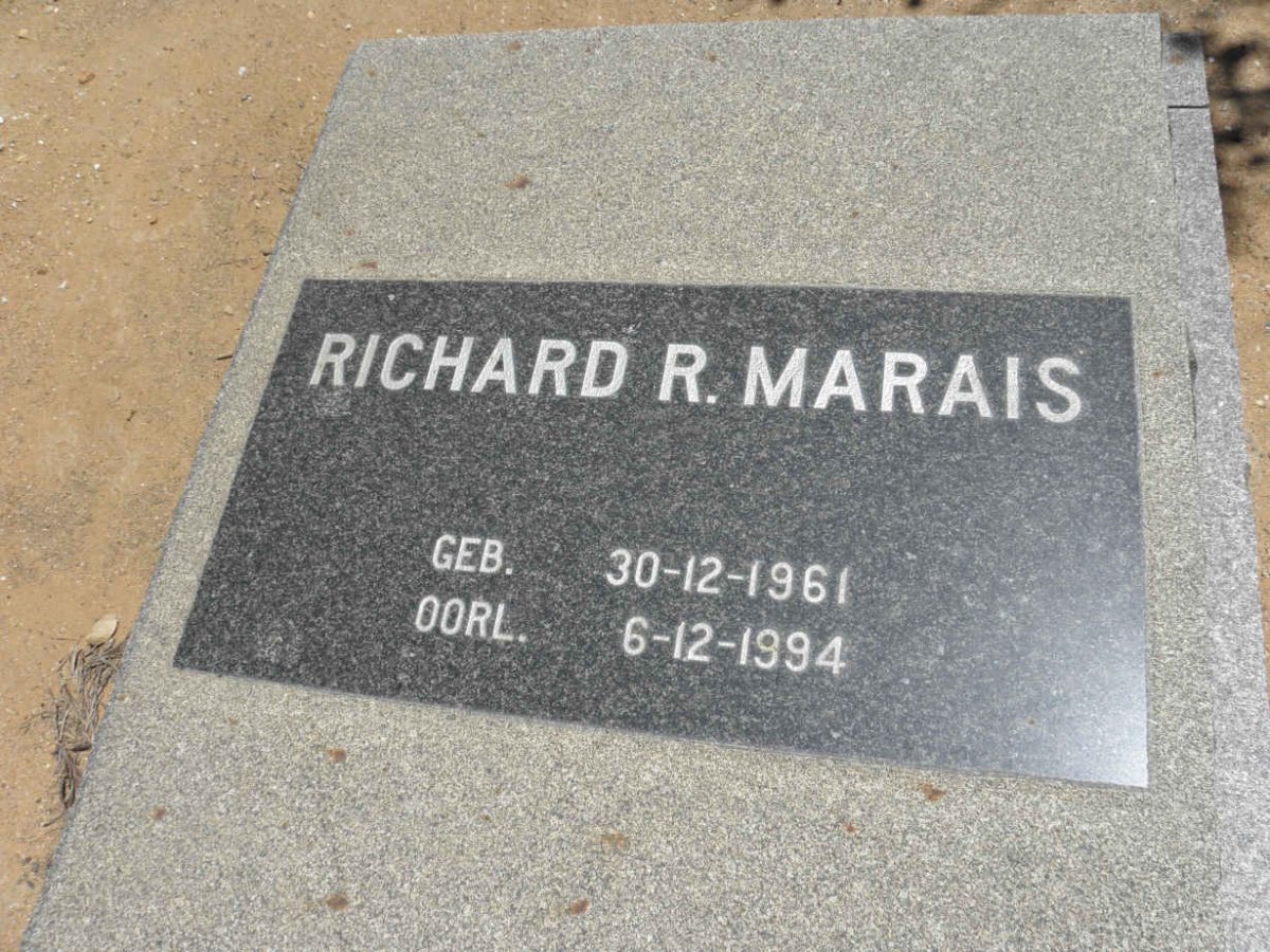 MARAIS Richard R. 1961-1994