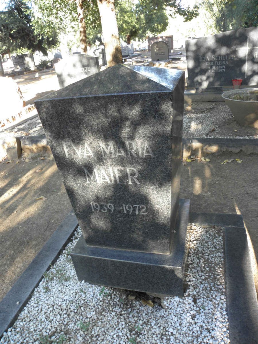 MAIER Eva Maria 1939-1972 :: MAIER Jeanette Catherine 