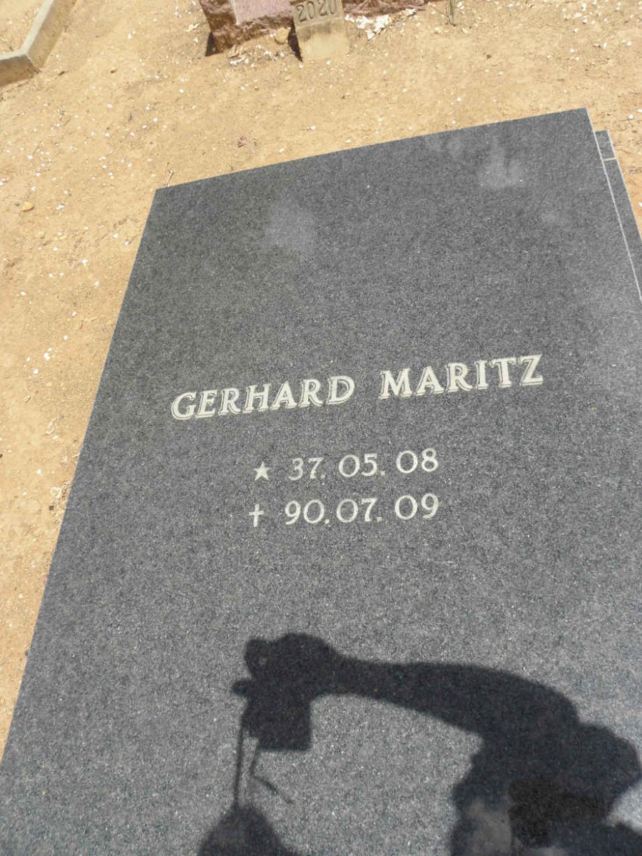 MARITZ Gerhard 1937-1990