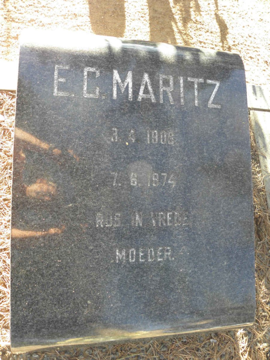 MARITZ E.C. 1908-1974