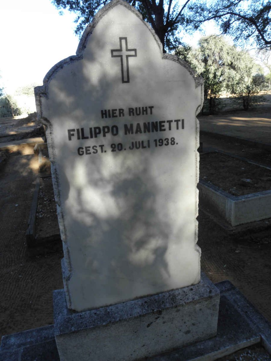 MANNETTI Filippo -1938