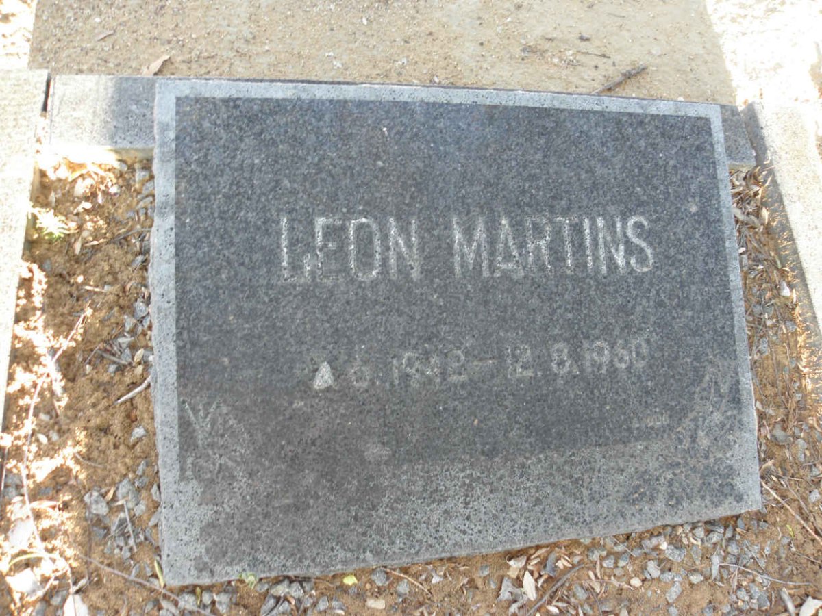 MARTINS Leon 1942-1960