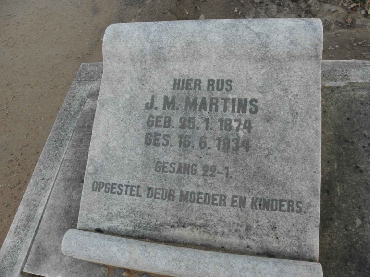MARTINS J.M. 1874-1934