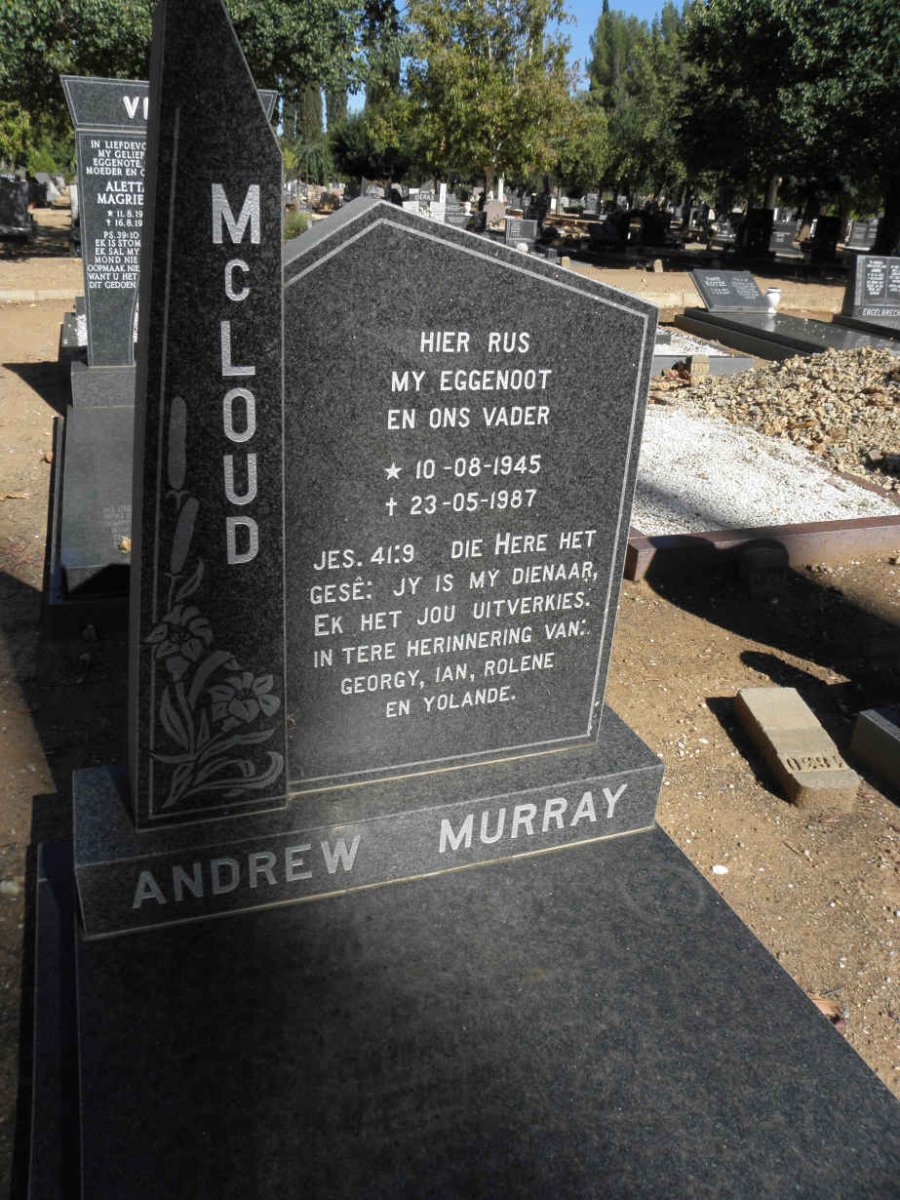 McLOUD Andrew Murray 1945-1987
