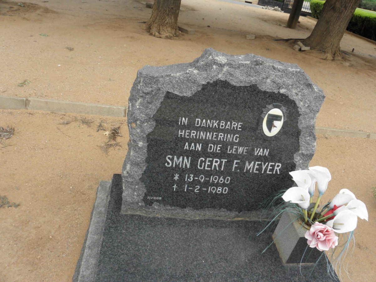 MEYER Gert F. 1960-1980