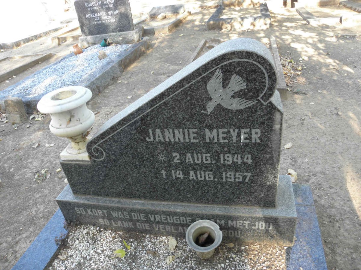 MEYER Jannie 1944-1957