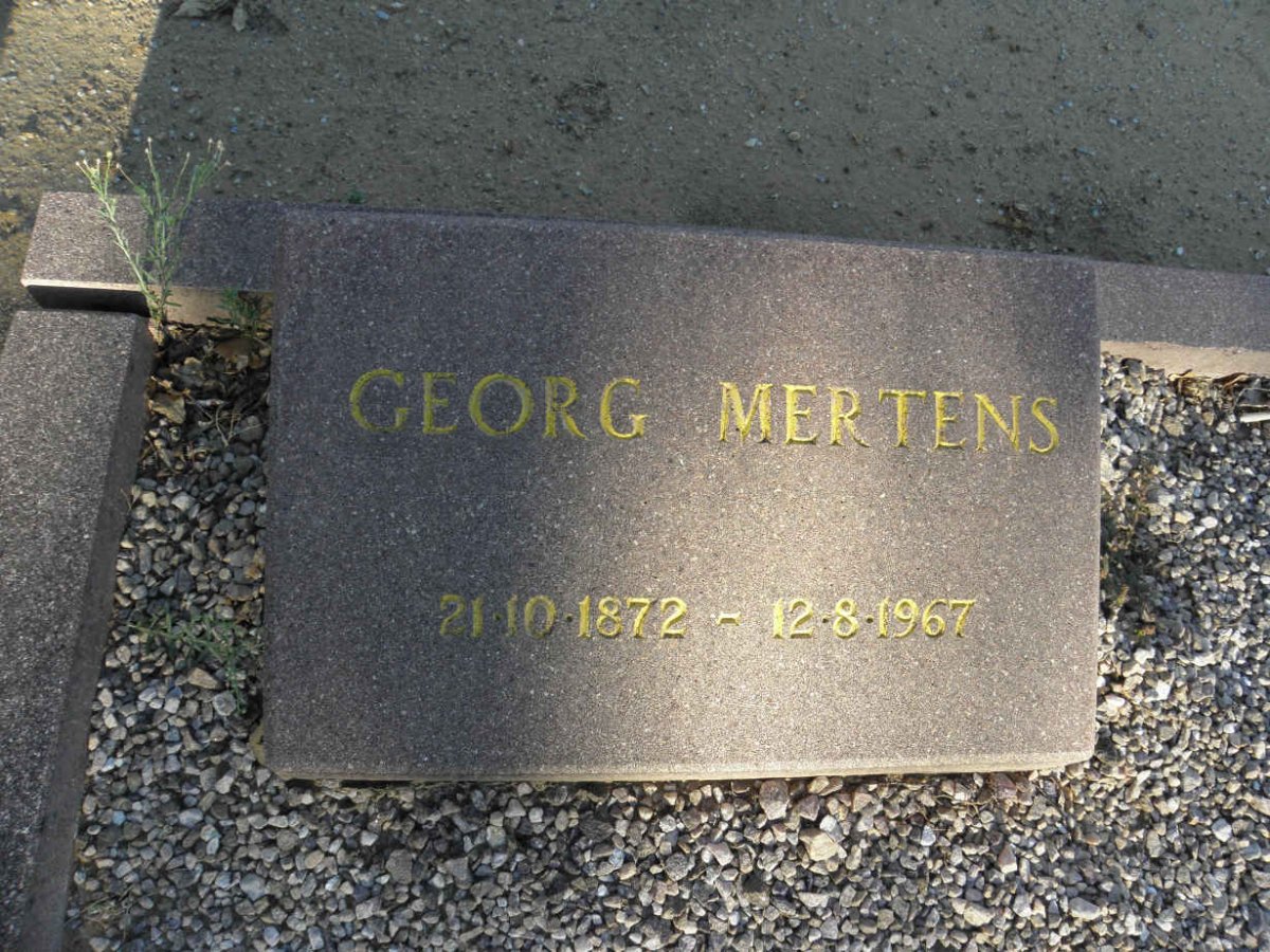 MERTENS Georg 1872-1967