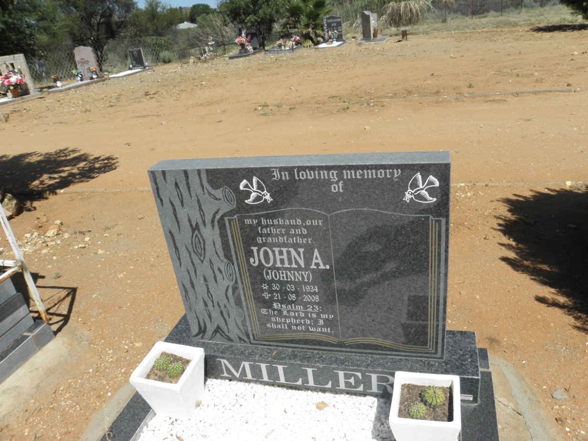 MILLER John A. 1934-2008