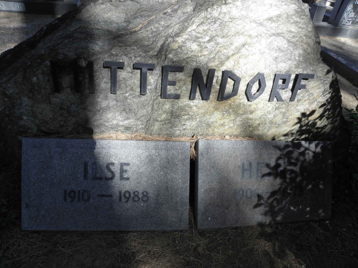 MITTENDORF Hein 1906-197? &amp; Ilse 1910-1988