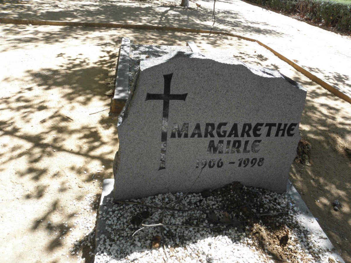 MIRLE Paul 1897-1976 &amp; Margarethe 1906-1998