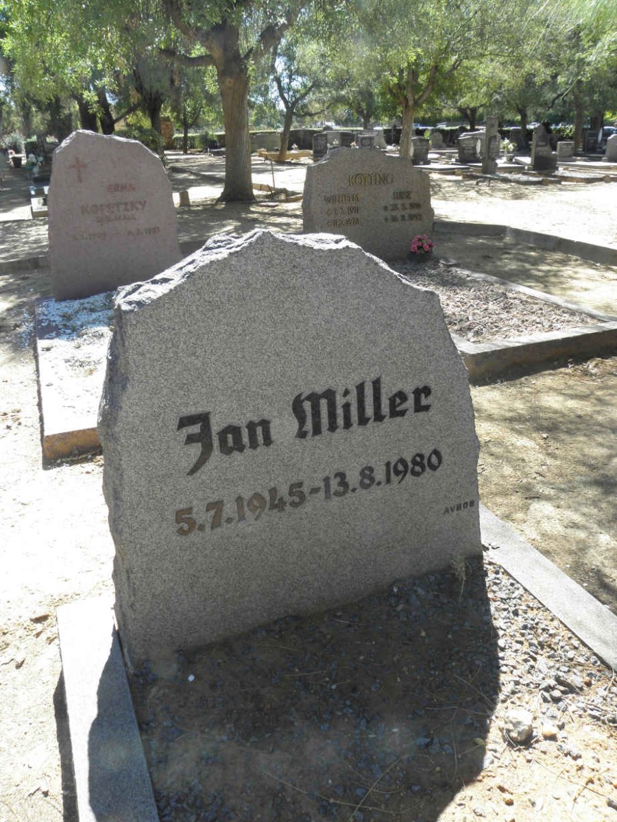 MILLER Jan 1945-1980
