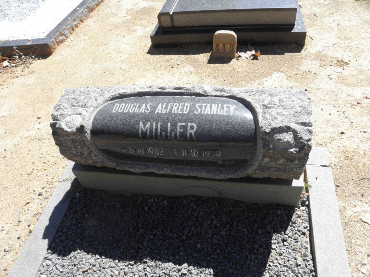 MILLER Douglas Alfred Stanley 1902-1979