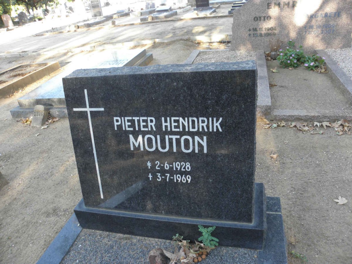 MOUTON Pieter Hendrik 1928-1969