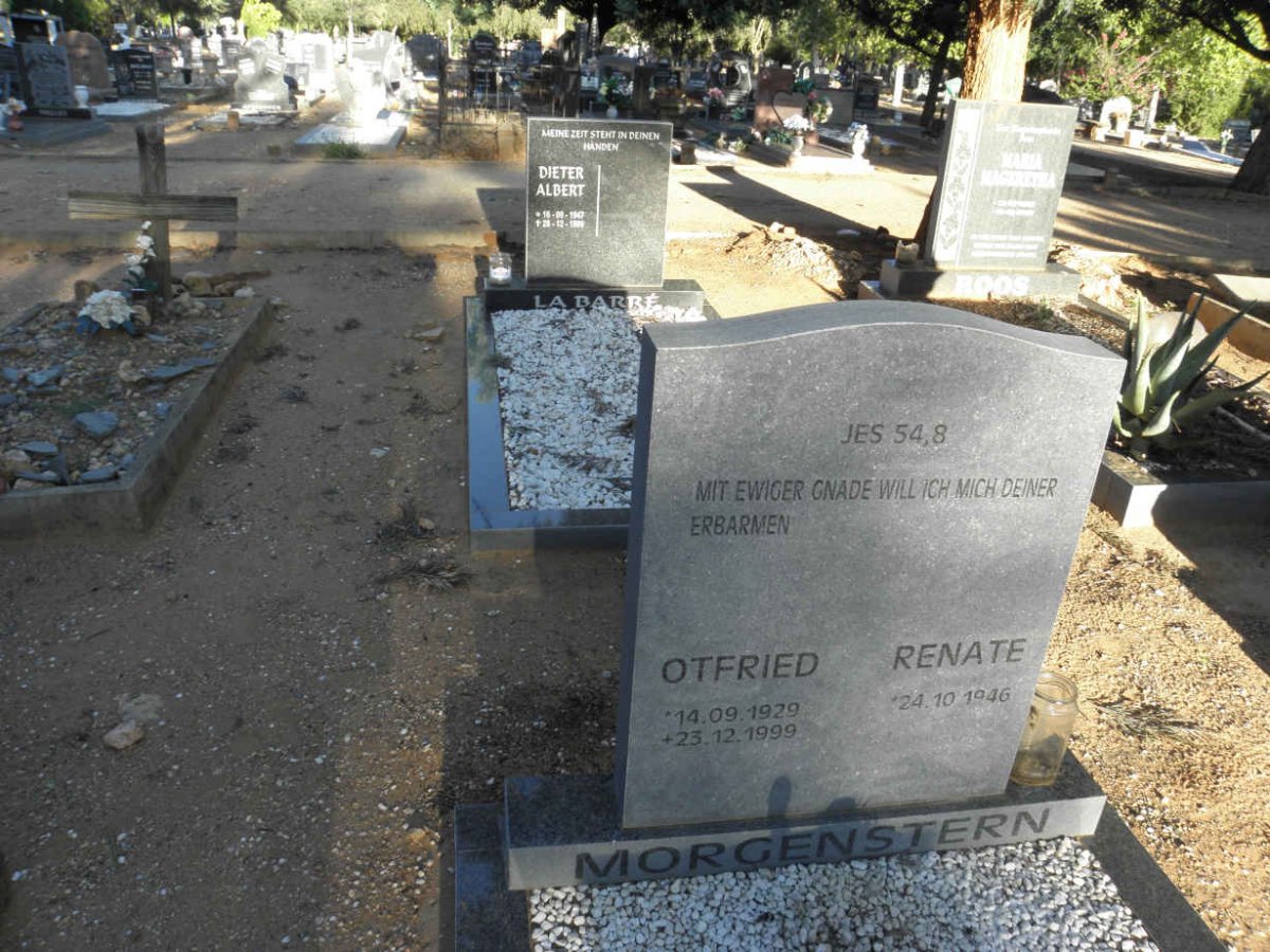 MORGENSTERN Otfried 1929-1999 :: MORGENSTERN Renate 1946-