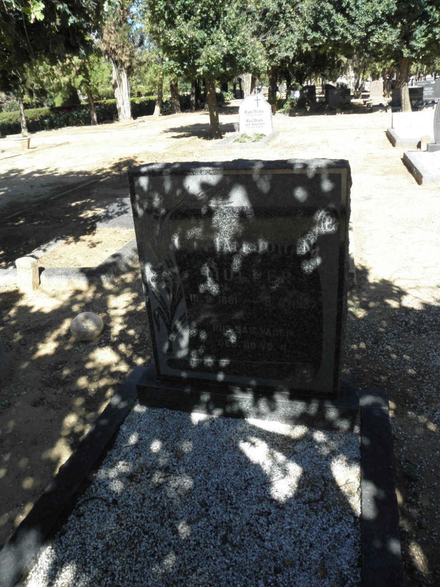 MOLLER Gieliam Johan 1881-1967
