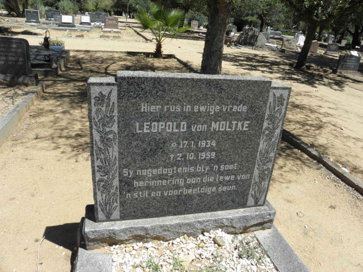 MOLTKE Leopold, von 1934-1959