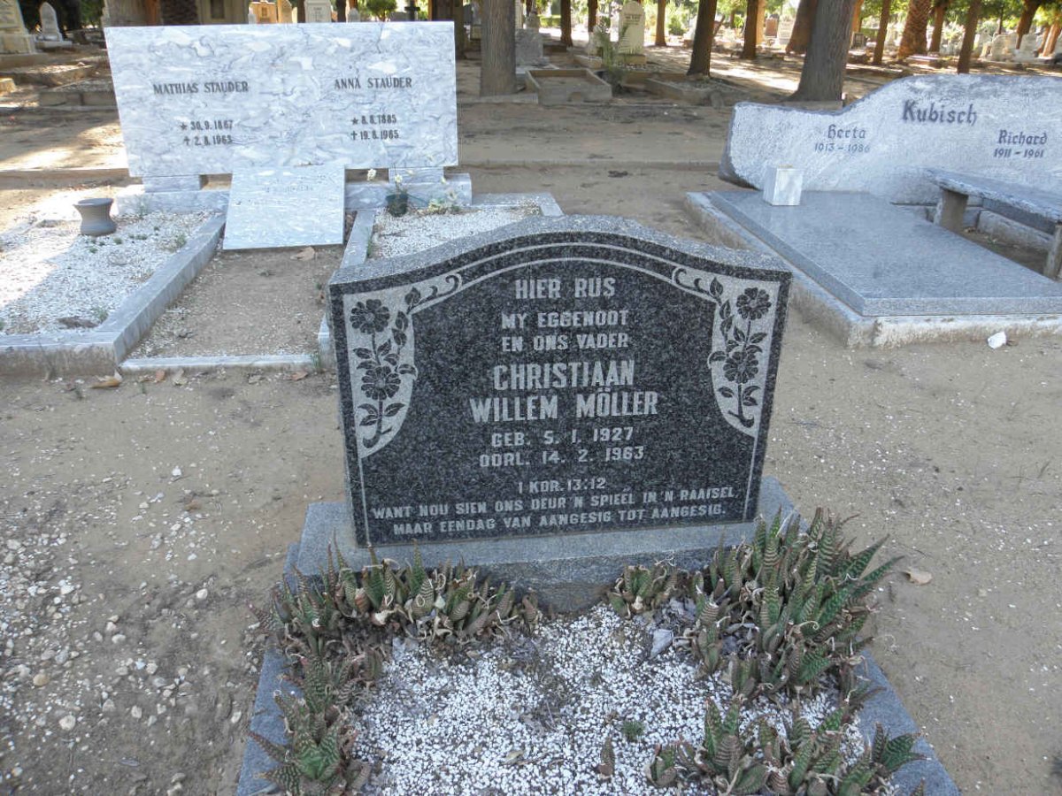 MÖLLER Christiaan Willem 1927-1963