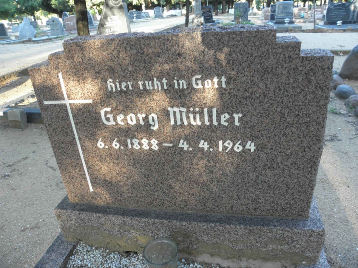 MÜLLER Georg 1888-1964