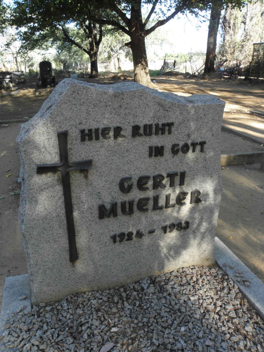 MUELLER Gerti 1924-1983